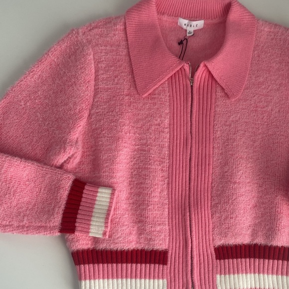 Mable Sweaters - 🆕 MABLE | Knit Bomber Jacket